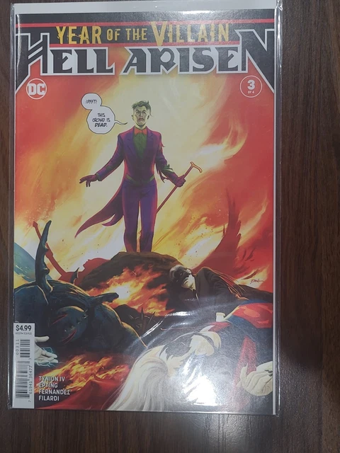 YEAR of the VILLAIN: Hell Arisen #3 - 1st Print ⭐1st Full Punchline⭐