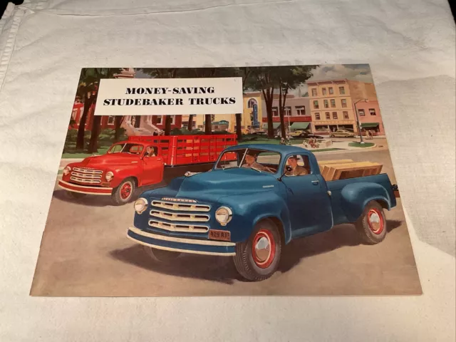 1950 Studebaker Pickup Truck 16-page Vintage Original Sales Brochure Catalog