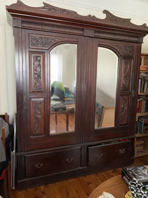 Antique Double Wardrobe