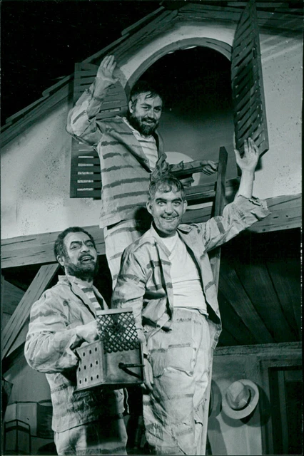 KARLARNE HOLMSTEN, ULF Johanson Et Nils Jacob Vintage Photo 2917516