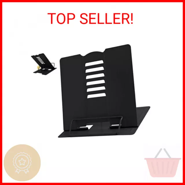 Metal Book Stand Book Holder Book Stand for Reading Adjustable Book Holder for R