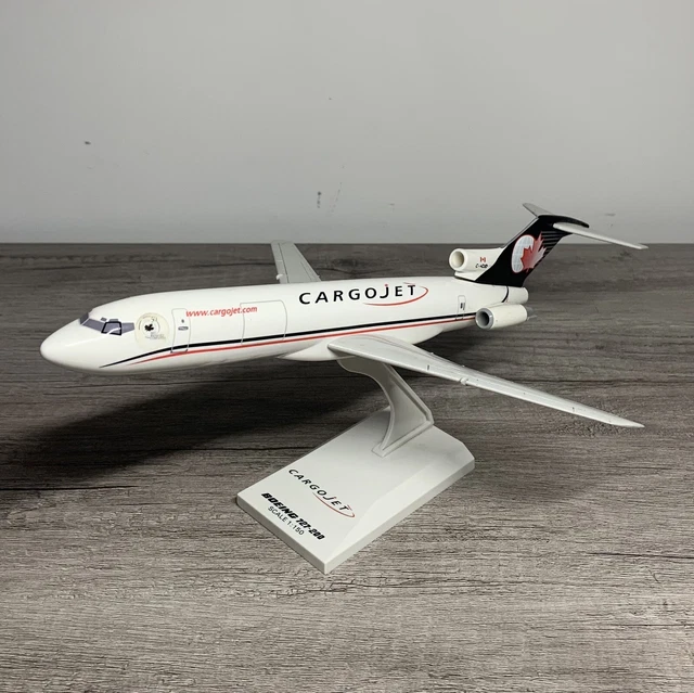 CARGOJET BOEING 727-200 Model Plane 5th Anniversary Scale 1:150 ...