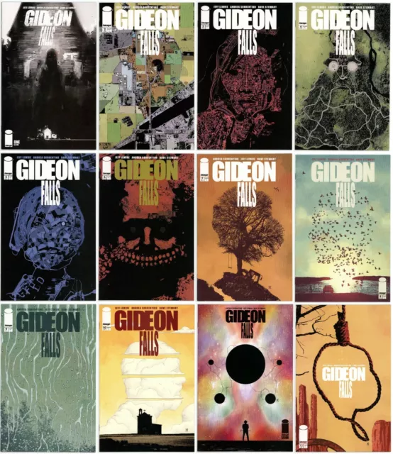 GIDEON FALLS #1 2 3 4 5 6 7 8 9 10 11 12 (2018) NM Lot of 12 Image Comics