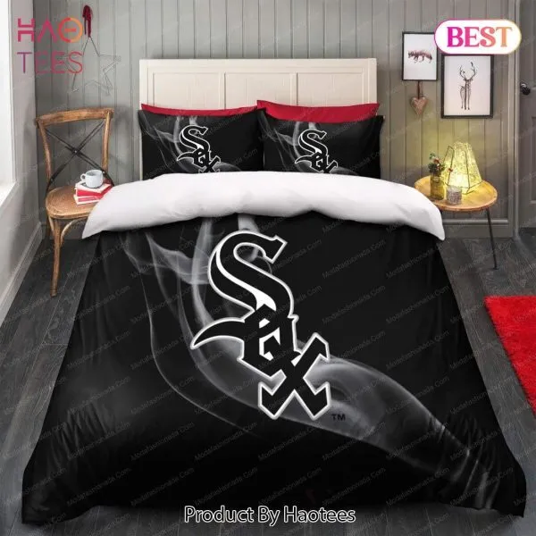 Chicago White Sox MLB Duvet Cover Bedroom Set Bedspread Sets Single Double