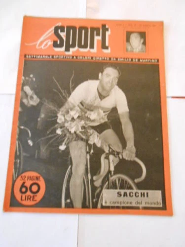 Gazzetta Dello Sport Originale Du 17 Août 1959 - DARRICADE Champion Du Monde Zandvoort