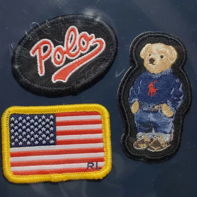 Rare Polo Ralph Lauren Customization Patch Set