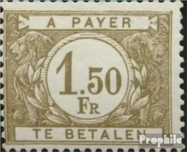 Belgique p36 neuf 1921 Porto Marque
