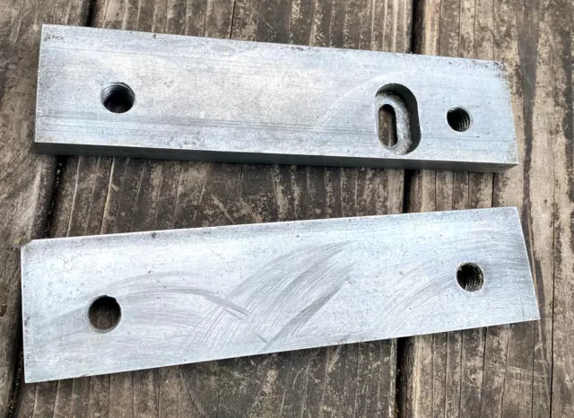 8" Wide x 1 7/8" x 1/2"  Vise Jaws 1 Pair