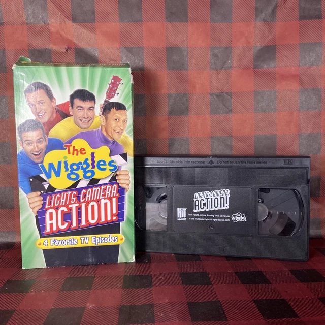 THE WIGGLES LIGHTS camera action vhs RARE 50.00 PicClick