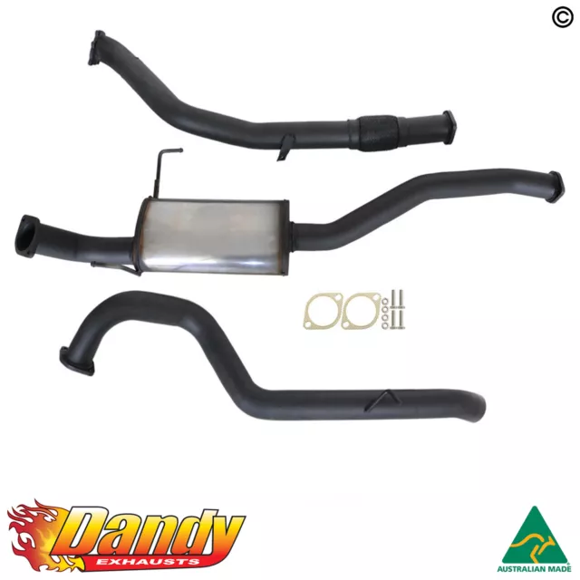 3 Inch Full Exhaust With Muffler For Patrol Y60 GQ Wagon 2.8L