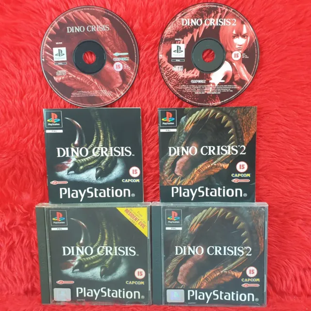 ps1 DINO CRISIS Games Boxed With Manual - PAL ps2 ps3 Make Your Selection
