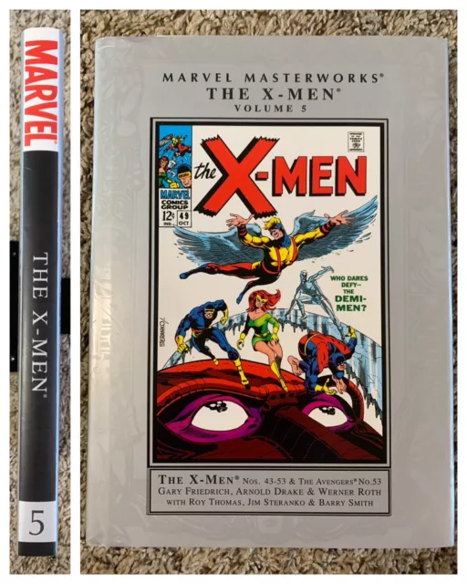 X-Men Masterworks HC Vol 5 - Marvel Silver Age - Cyclops Beast uncanny 43 53
