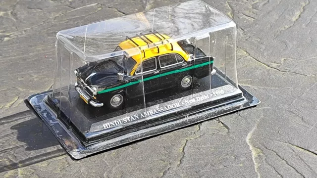 1/43 Altaya Les Taxis Taxi Du Monde Hindustan Ambassador New Delhi 1980 Mib