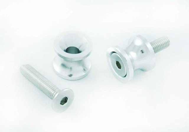 Lot De 2 Supports De Bras Oscillant M10 Pour Moto - Aide Au Démontage Et Au Rangement - Aluminium T6063 - Couleur Orange