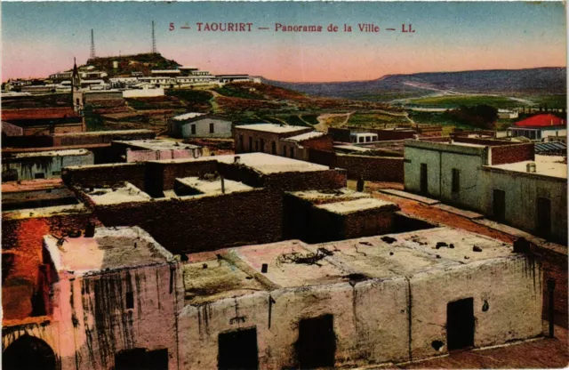 CPA AK TAOURIRT Panorama de la ville MAROC (797006)