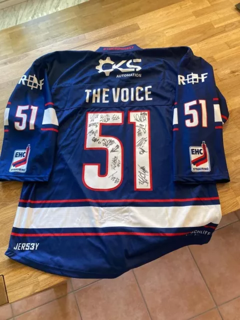 Straubing Tigers Trikot GAMEWORN Playoff THE VOICE 2