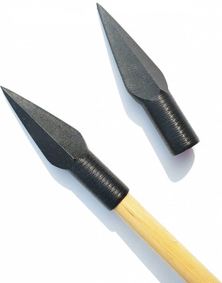 BLUNT Nylon Pointes de Flèche Cible 6pcs Blunt Broadheads 2.5cm Diamètre Pratique 