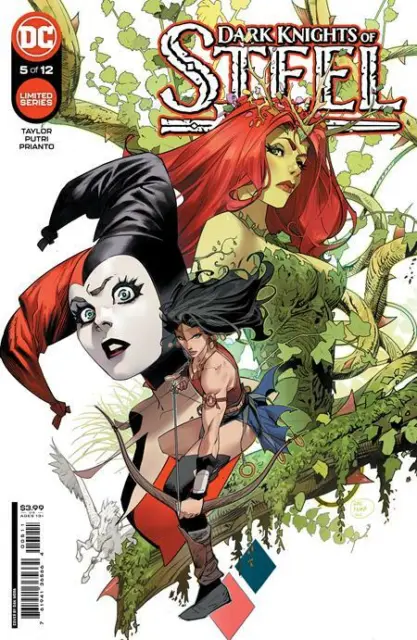 Dark Knights Of Steel #5 Nm Batman Superman Wonder Woman Harley Quinn Fantasy