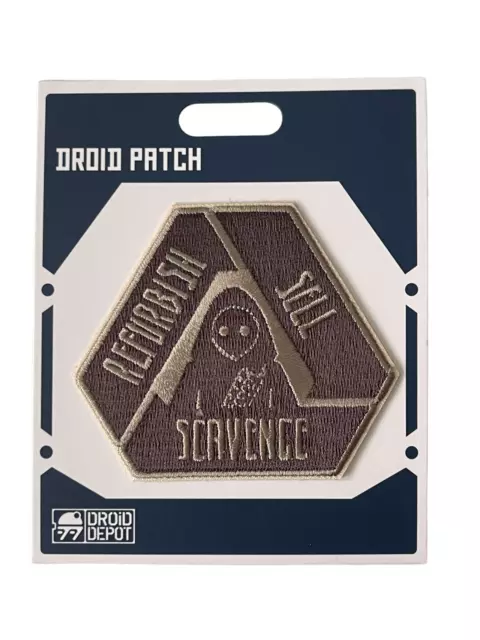 NEW Disney Parks Star Wars Galaxy's Edge Droid Jawa Emboidered Patch