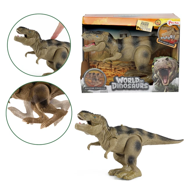 Figurines dinosaures - T-Rex courant vert - Papo - Nature & Bambins