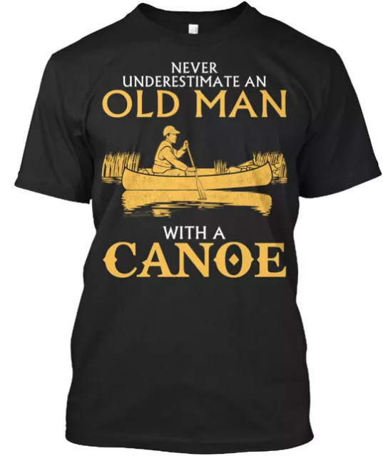 OLD MAN WITH A CANOE Tee T-shirt