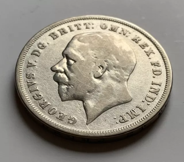 1935 King George V Silver Jubilee Crown coin