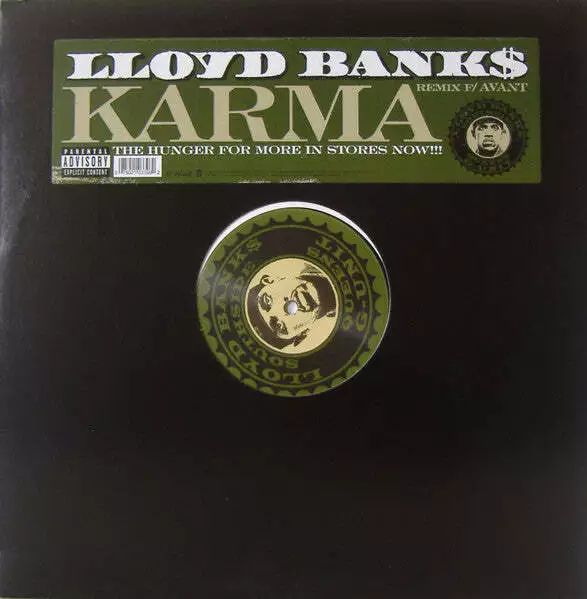 LLOYD BANKS (OF G Unit ) feat. Avant - Karma Vinyl LP Record $4.95 ...