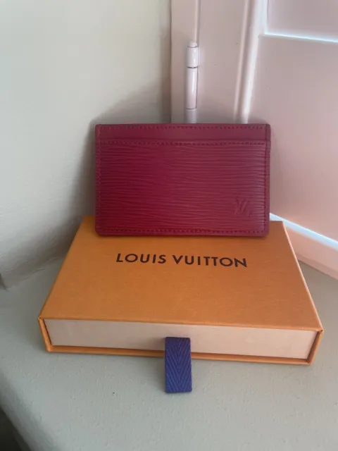 Louis Vuitton Champs-Elysées Laser Engraved Monogram Flower Card Holder at  1stDibs
