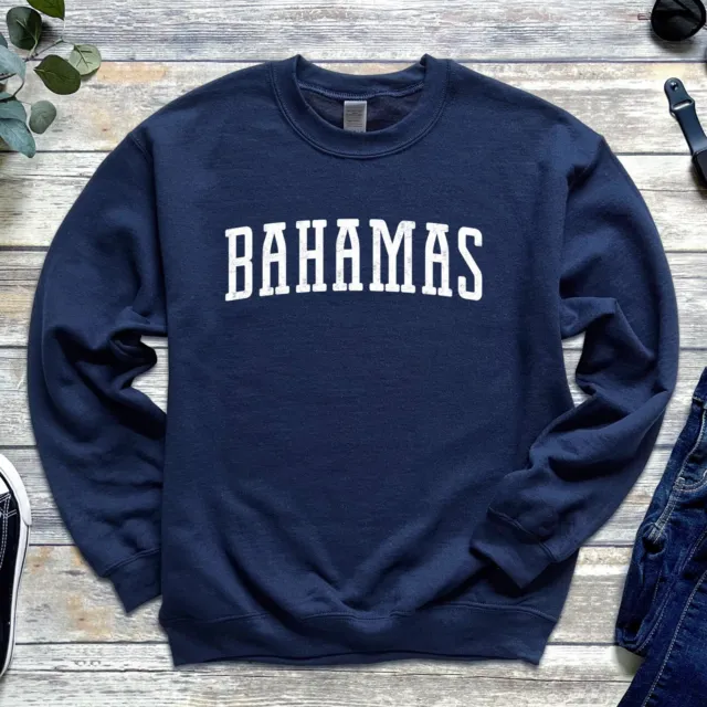 Bahamas Sweatshirt | Bahamas Vintage Crewneck Sweatshirt