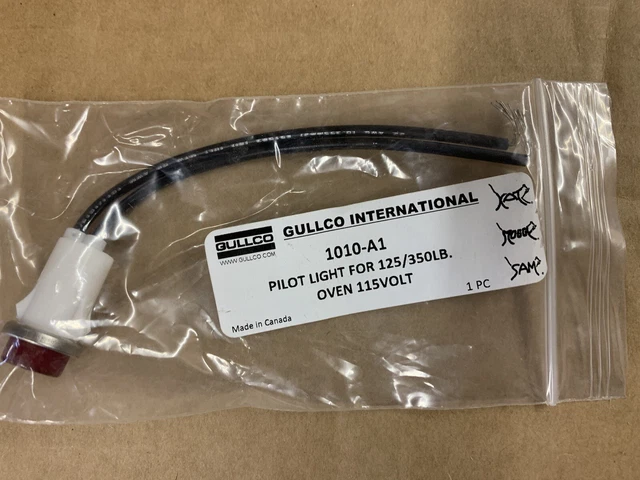 Gullco Pilot Light 1010-A1 Replacement pilot light for 125LB, 350LB Gullco oven