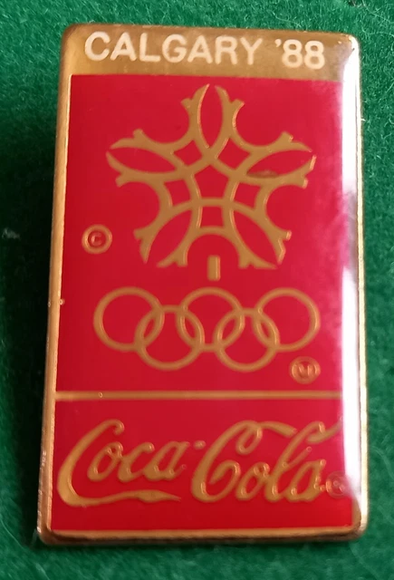 Pin’s Coca-Cola JO Lake Placid 1980 – Vintage – Édition Limitée
