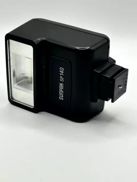 Sunpak SP140 Flash Boxed- Compatible With Olympus Trip
