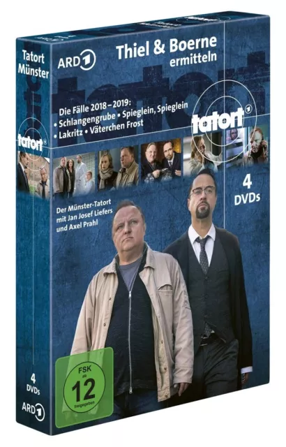 Tatort Münster - Thiel und Boerne ermitteln / Die Fälle 2018-2019 - NEU OVP