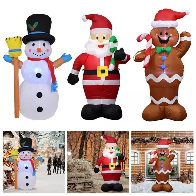 Lighted Dolls Lights LED Inflatable Model Toys Christmas Inflatable Dolls