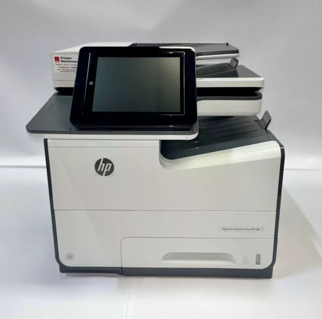 HP PageWide Enterprise MFP 586dn 586 A4 Colour Multifunction Inkjet Printer