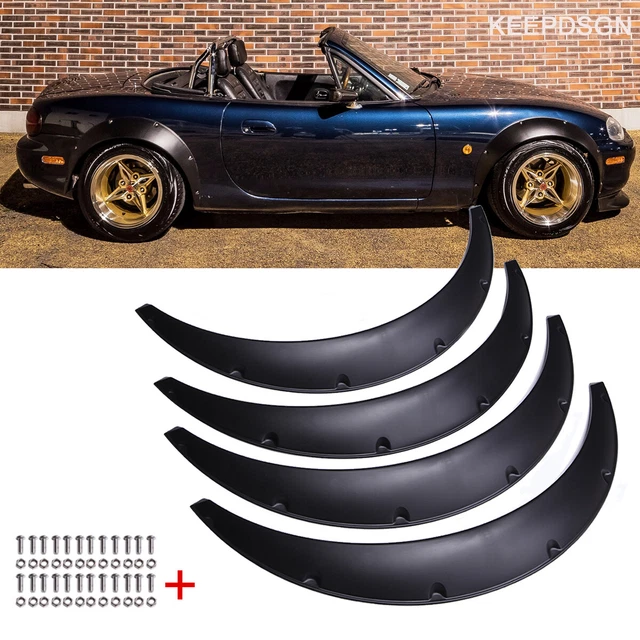 FOR MAZDA MX5 Miata CX5 Fender Flares Flexible Wheel Matte Widebody