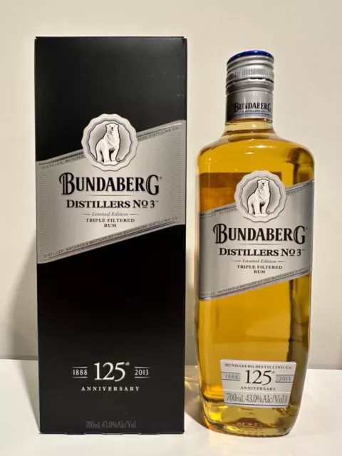 Bundaberg Rum Distillers No3, 125th Anniversary
