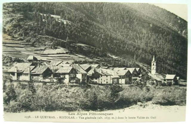 Le Queyras. Ristolas - Vue générale dans la Vallée du Guil - TBE - [45]