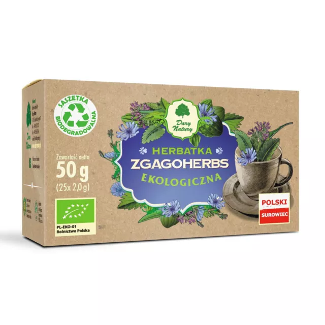 ZGAGOHERBS BIO TEE (25 x 2 g) 50 g - DARY NATURY