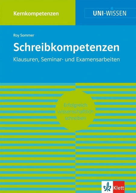Schreibkompetenzen ~ Roy Sommer ~  9783129400111