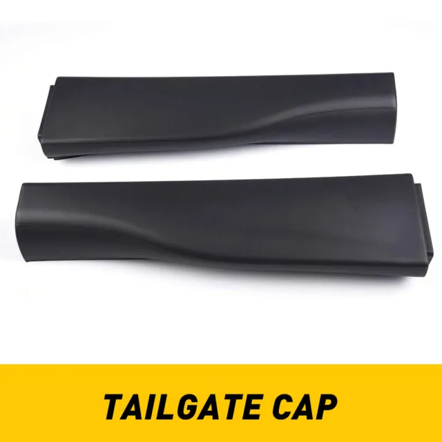 Pair Right Molding Left Tailgate Protector Top Cover Cap For Ford F250 F350 F450