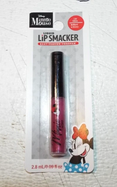 NIP Disney Minnie Mouse Liquid Lip Smacker Lip Gloss 2.8ML 0.09 Fl Ounces
