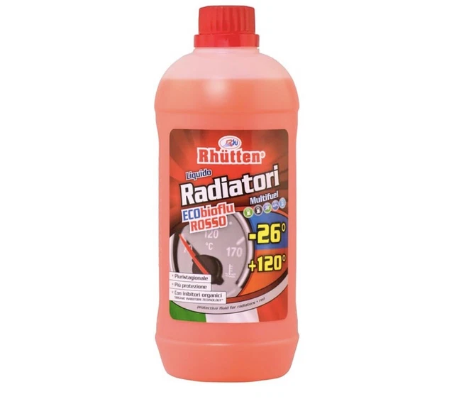 Rhutten ECObioflu Rosso Liquido Radiatori