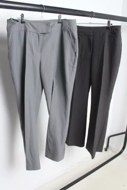 2 X South Womens Trousers Job Lot Bundle - Size 12 Regular (4I)