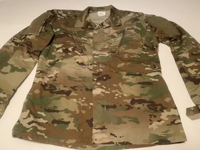 USGI Military US Army Combat Uniform Coat Shirt  Multicam OCP SZ Medium Long