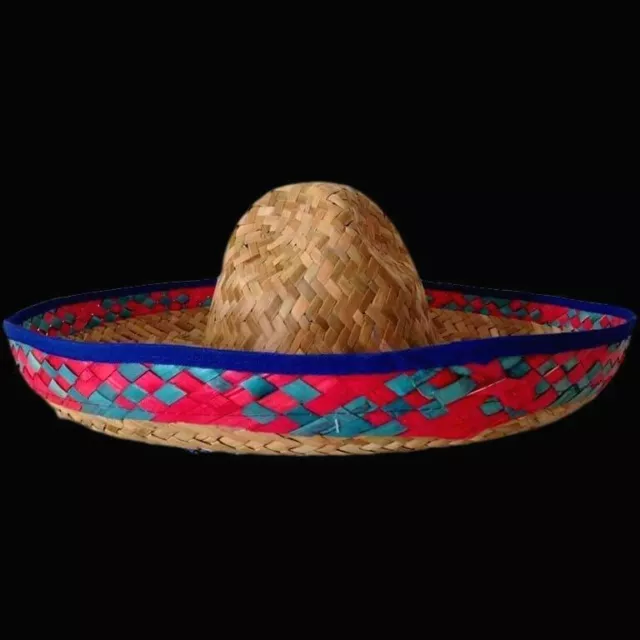 Mexican Sombrero Straw Hat Party Dress Up Fiesta Costume Spanish Hat