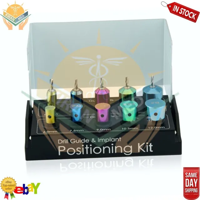 Guía de perforación Dental y kit de posicionamiento de implantes, juego de...