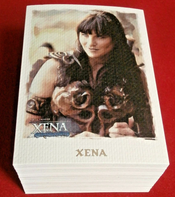 XENA ART & IMAGES COMPLETE BASE SET (63 cards) Lucy Lawless