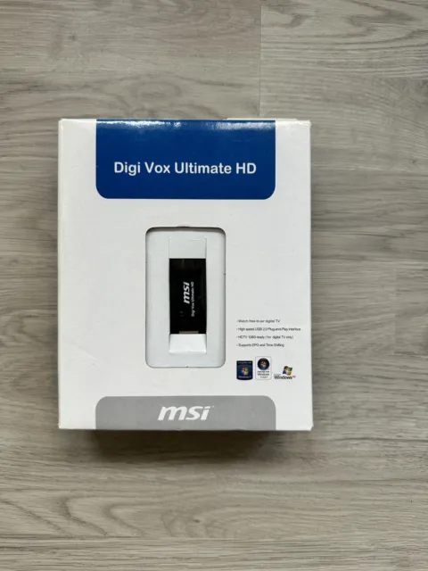 msi Digi Vox Ultimate Pro Watch DVB-T USB-Stick in Originalverpackung