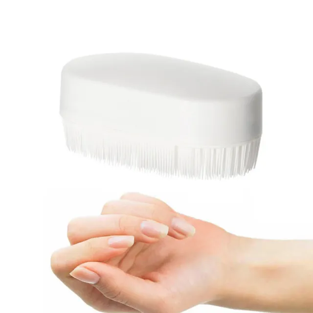 PE Spazzola per polvere per unghie file di pulizia bianco per cura delle unghie gel UV manicure ToDB
